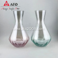 Clear Glass Flower Vase Decorative